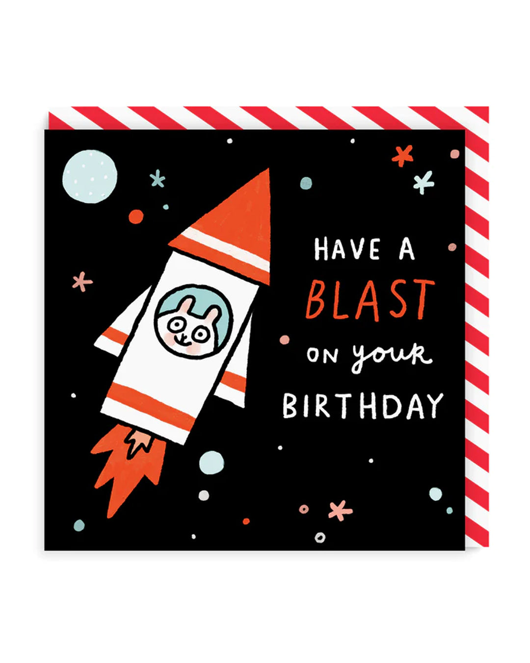 Funny Birthday Card Have A Blast! Square Birthday Greeting Card