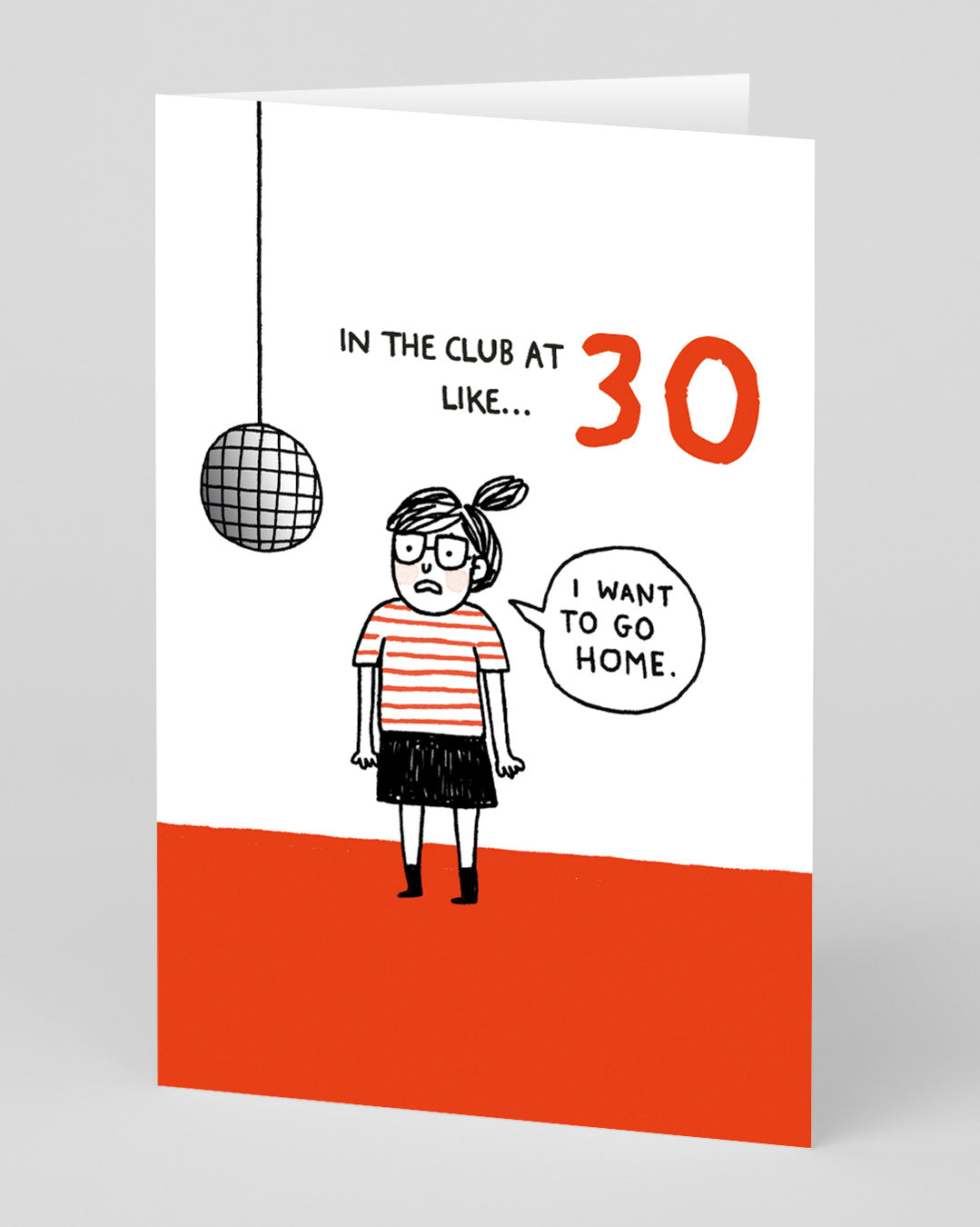 Funny 30th Birthday Card In The Club 30th Birthday Card