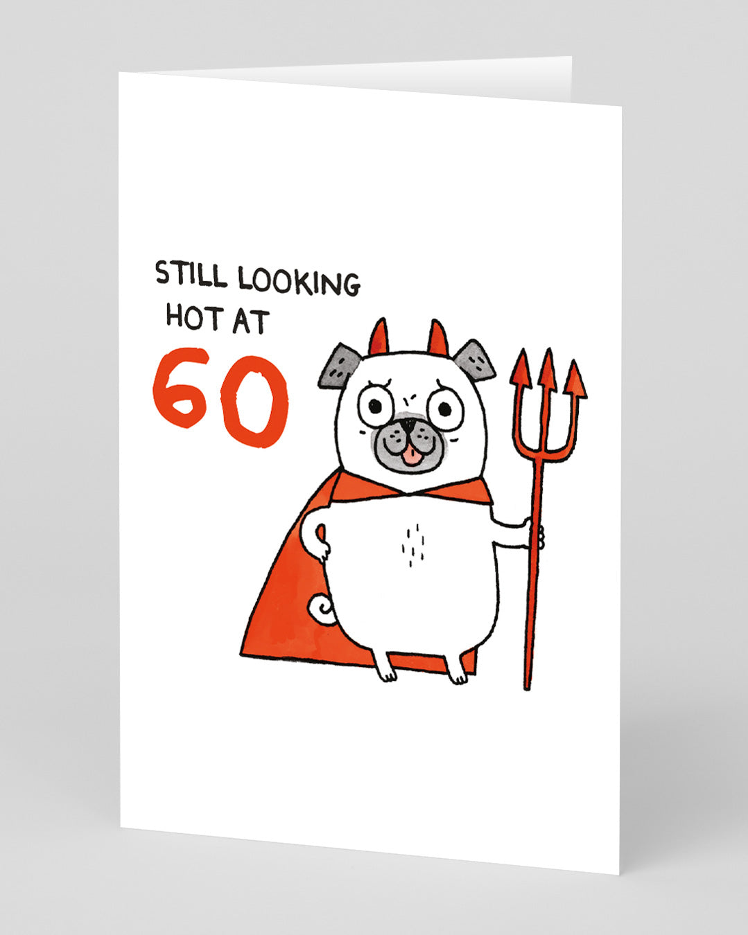 Funny 60th Birthday Card Hot At 60 Birthday Card