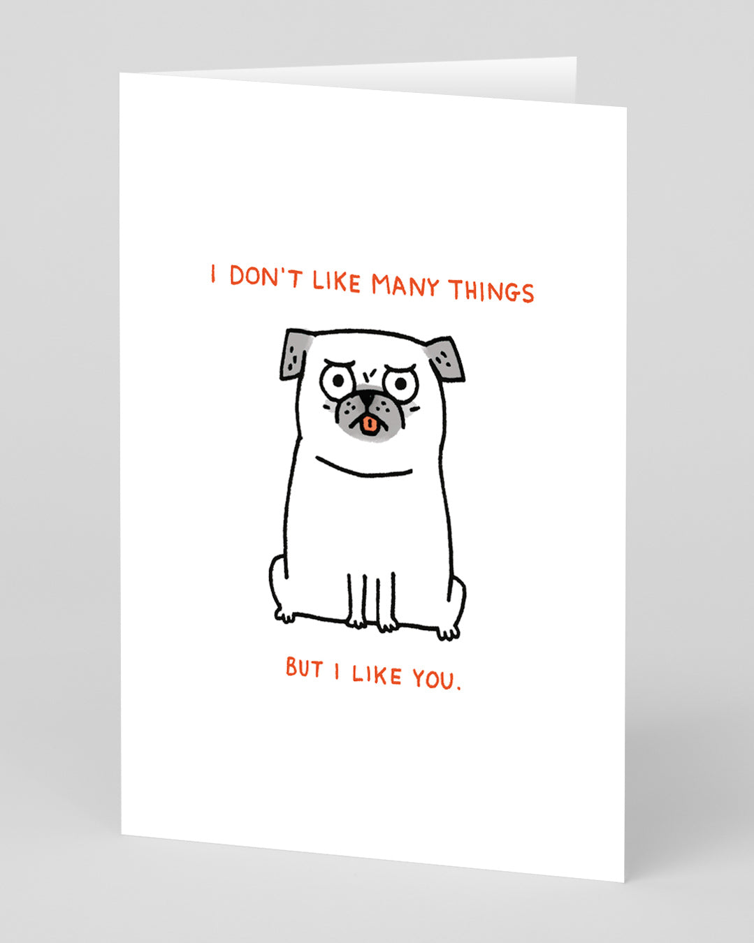 Valentine’s Day | Funny Valentines Card For Dog Lovers | Personalised I Don’t Like Many Things Greeting Card | Ohh Deer Unique Valentine’s Card for Him or Her | Artwork by Gemma Correll | Made In The UK, Eco-Friendly Materials, Plastic Free Packaging