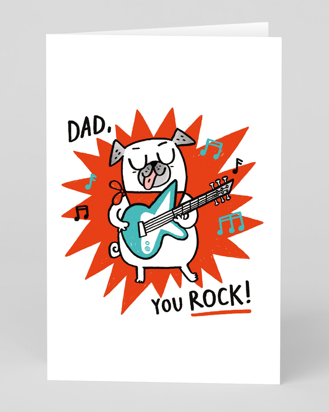 Father’s Day Funny Dad You Rock Father’s Day Card