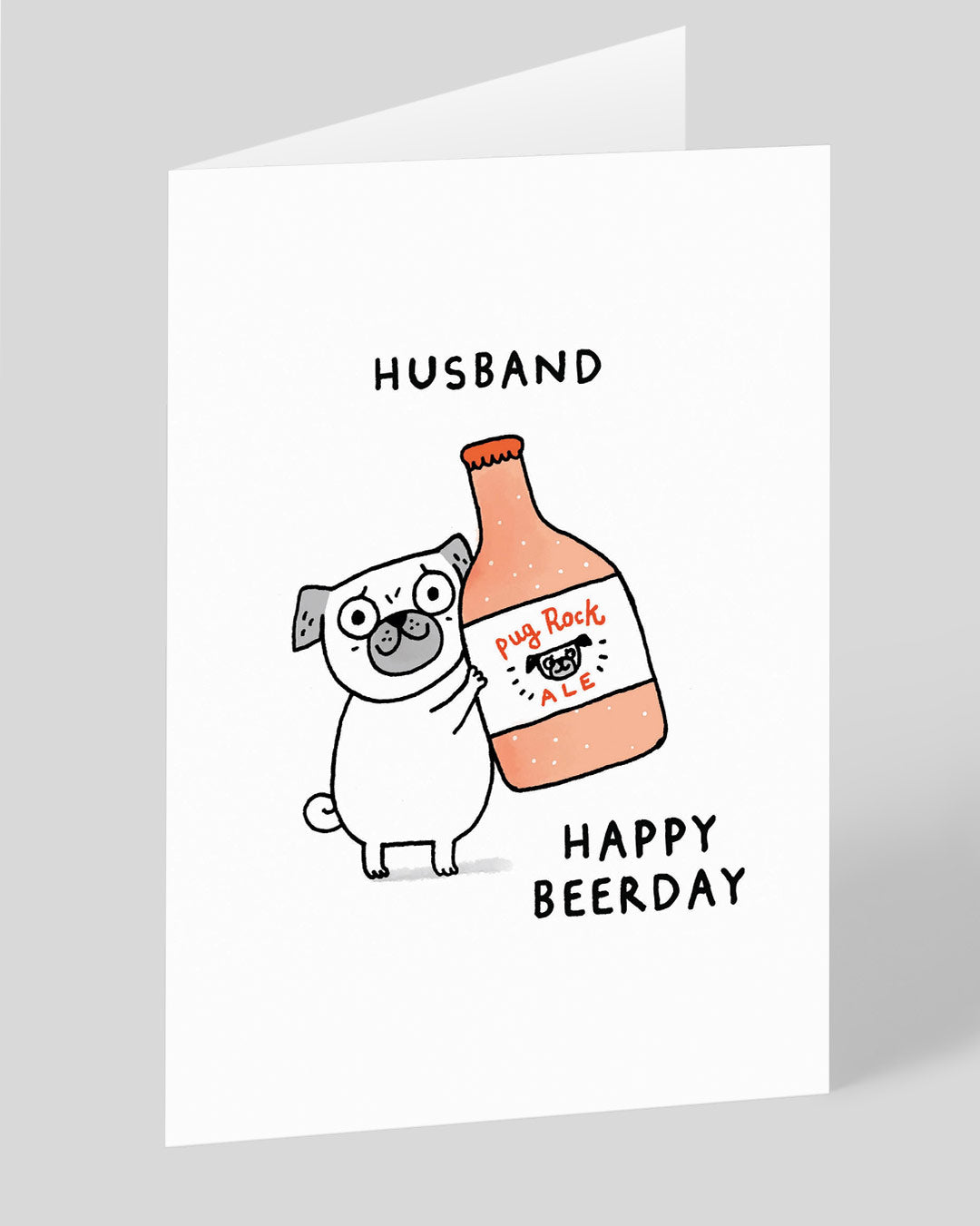 Funny Birthday Card for Husband Beer Birthday Card