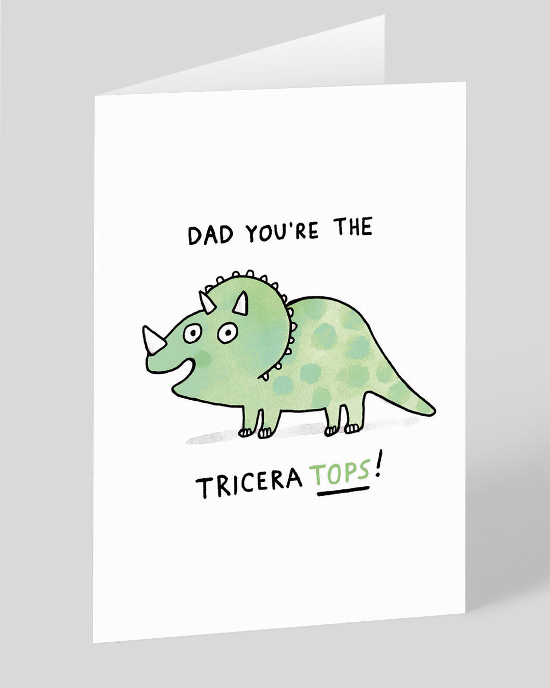 Father’s Day Funny Dad You’re The Triceratops Father’s Day Card