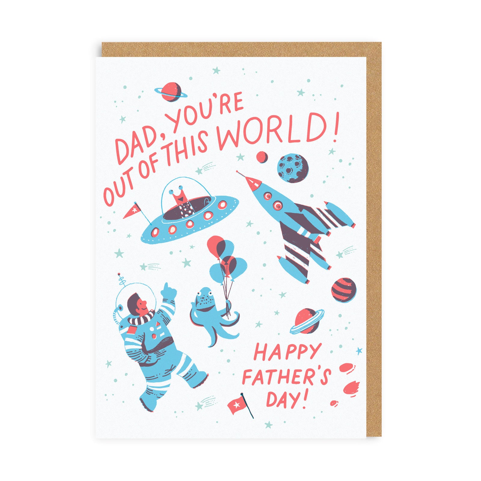 Father’s Day Funny Out Of This World Dad Father’s Day Card