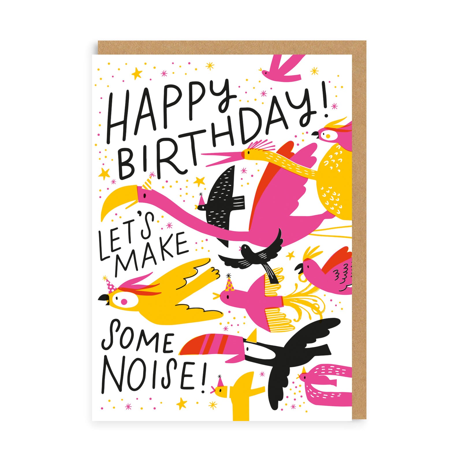Birthday Card Let’s Make Some Noise Birthday Greeting Card