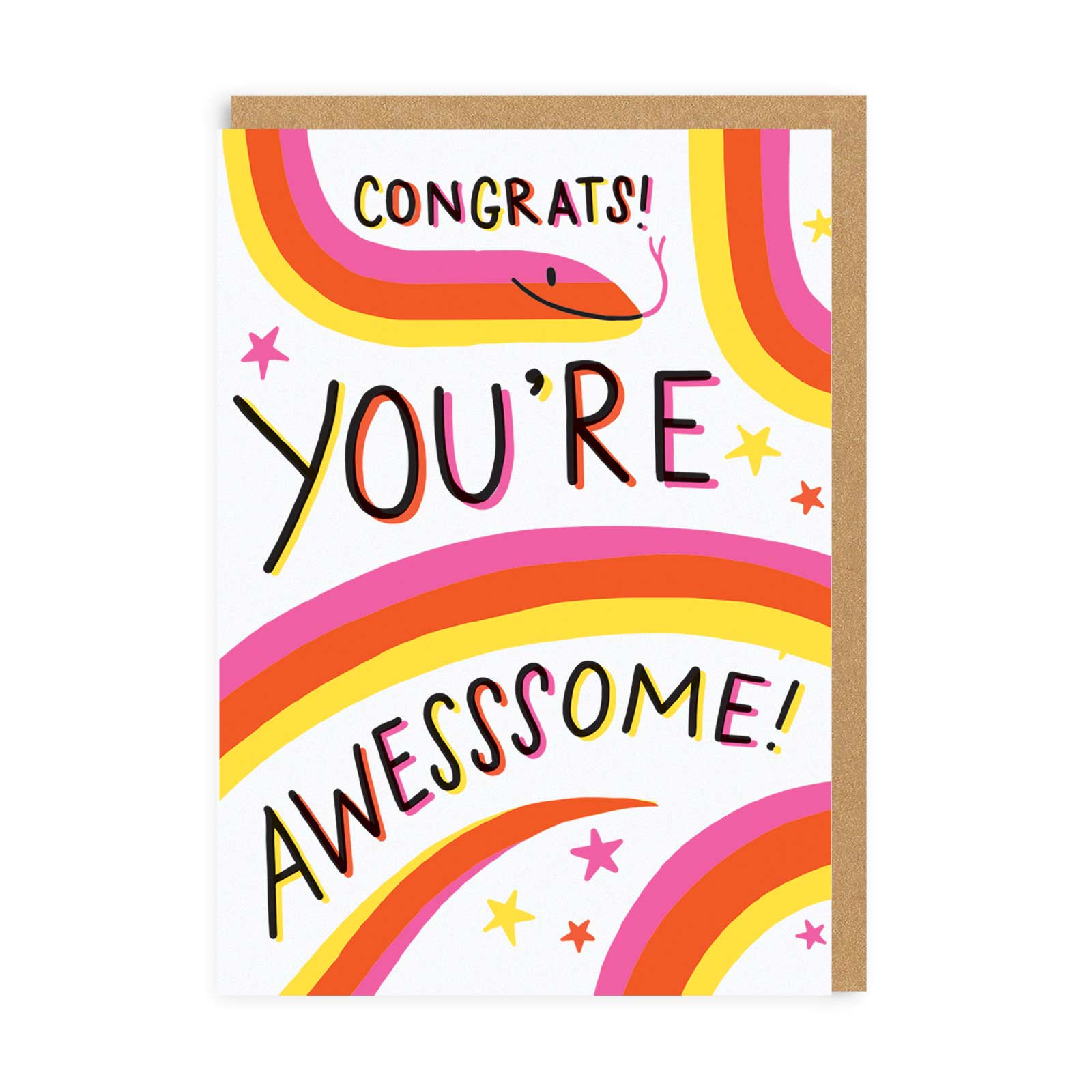 Congrats You’re Awesssome Greeting Card