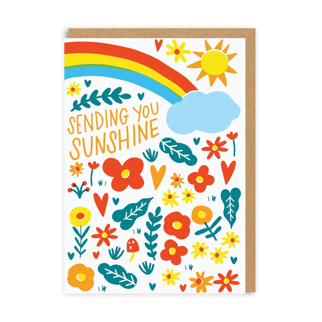 Sending You Sunshine Greeting Card