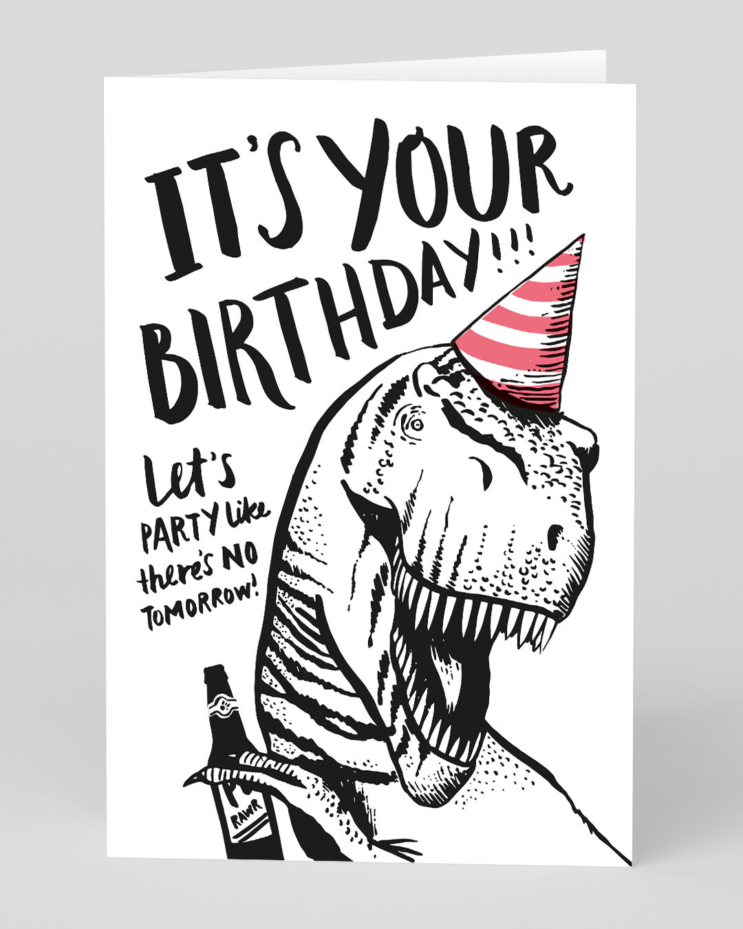 Birthday Card T-Rex Birthday Card