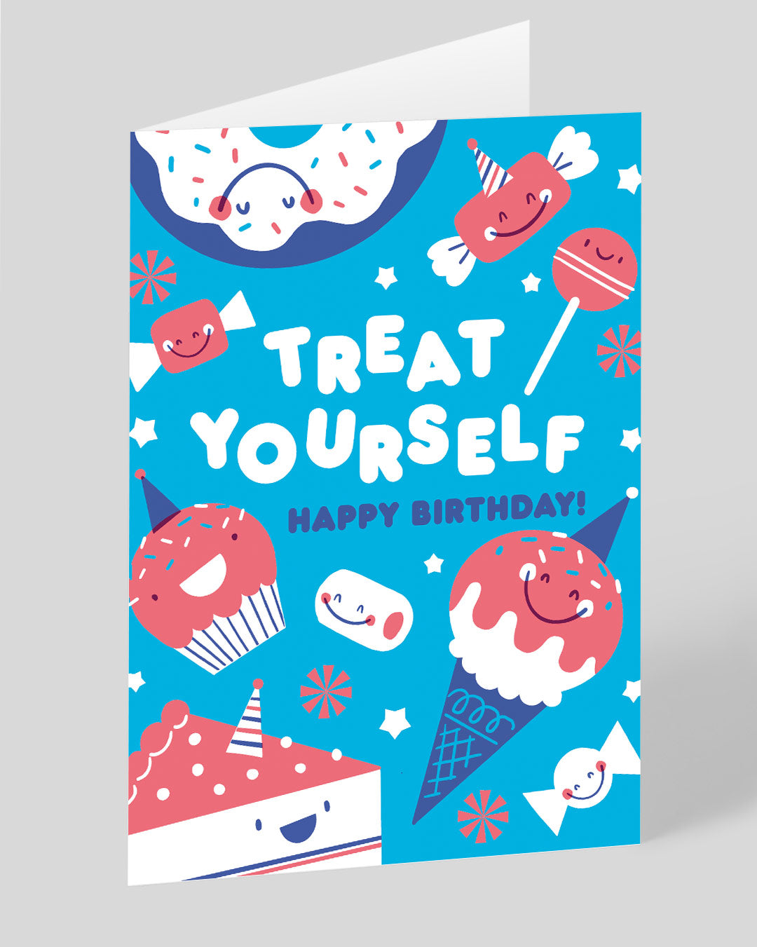 Birthday Card Treat Yourself Birthday Card