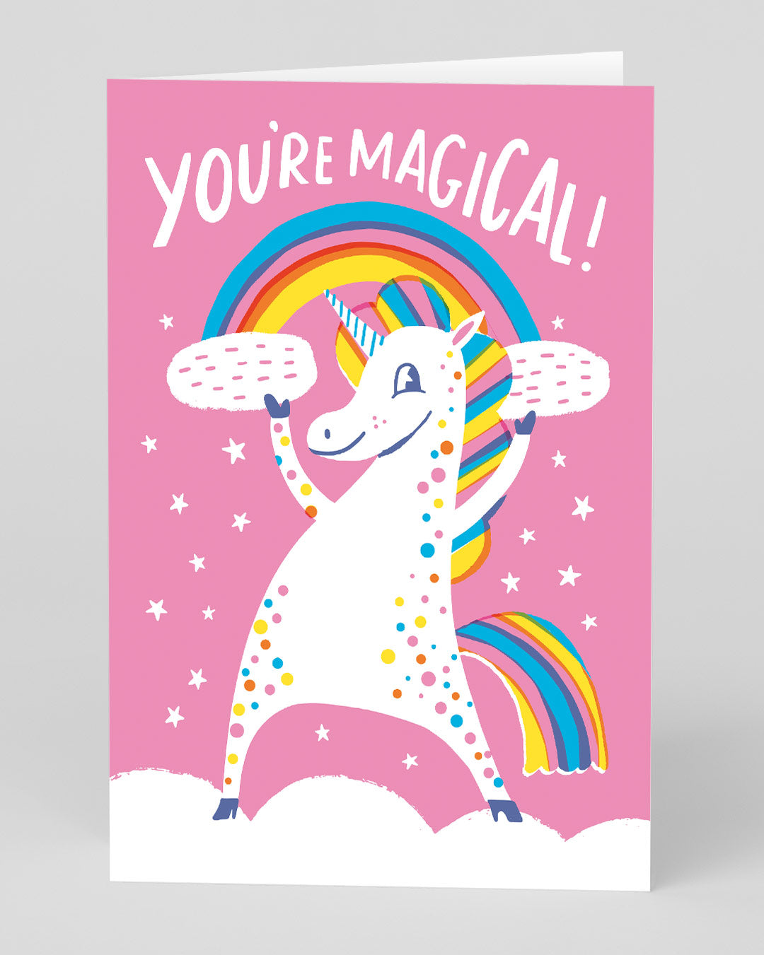 Personalised You’re Magical Unicorn Greeting Card