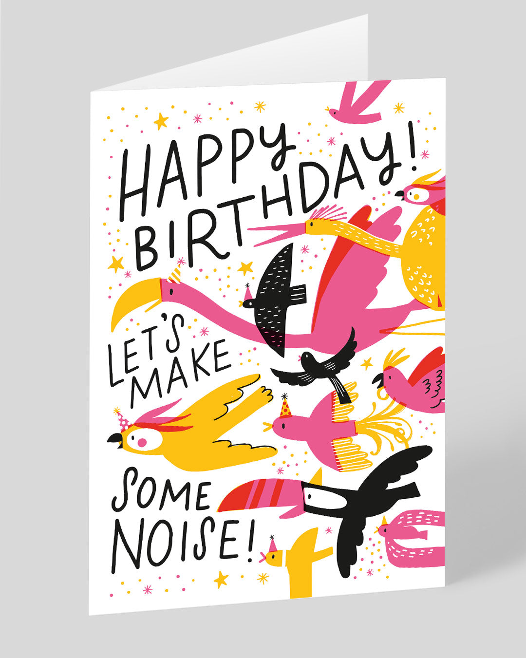Birthday Card Let’s Make Some Noise Birthday Card