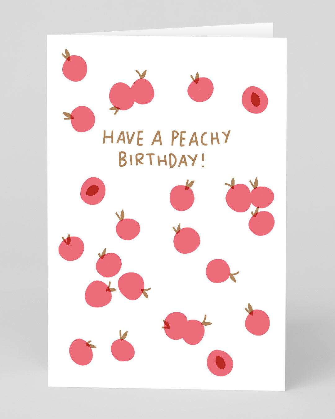 Birthday Card Peachy Birthday Card