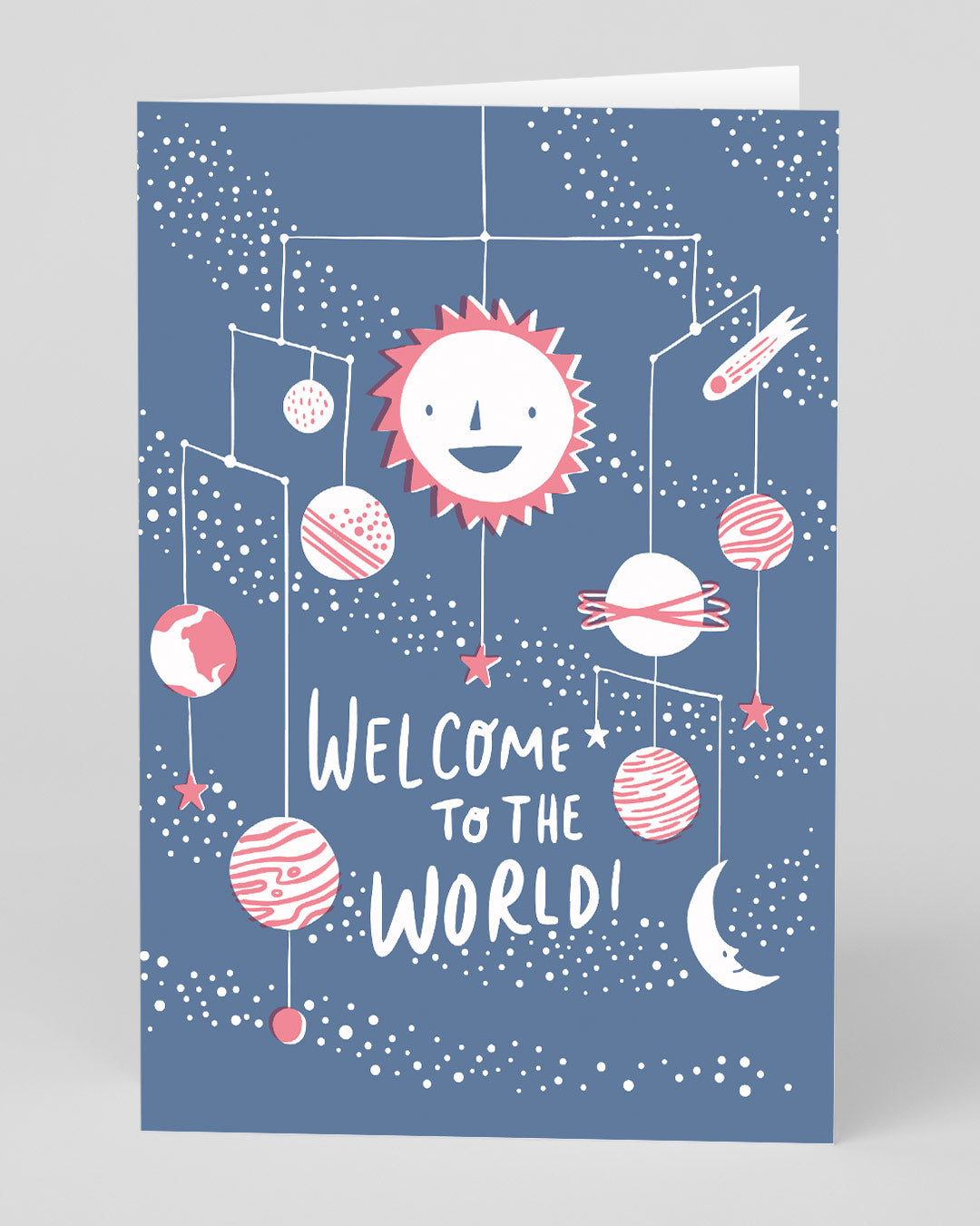 Personalised Welcome To The World New Baby Card