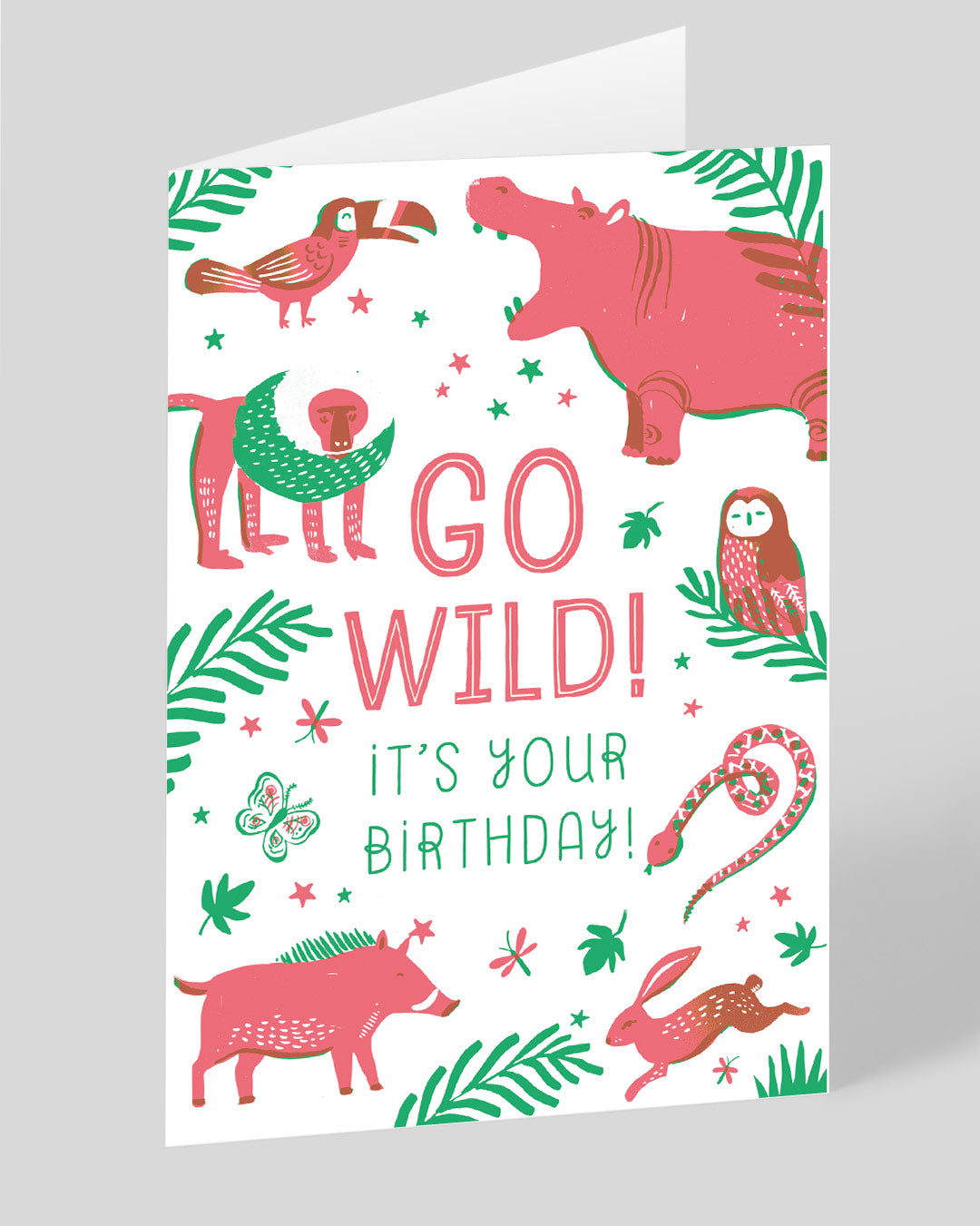 Birthday Card Jungle Birthday Card