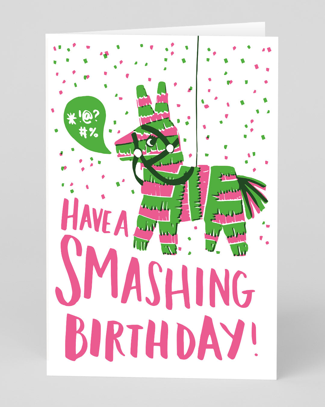 Birthday Card Pinata Birthday Card