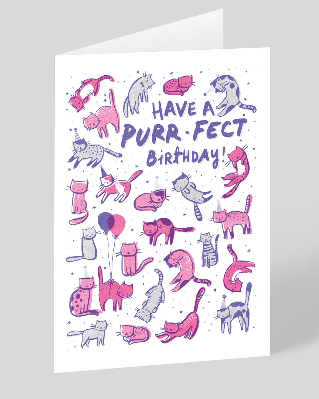 Birthday Card Purrfect Birthday Card