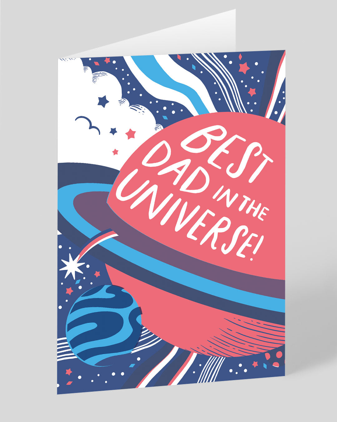 Father’s Day Cute Best Dad Universe Father’s Day Card