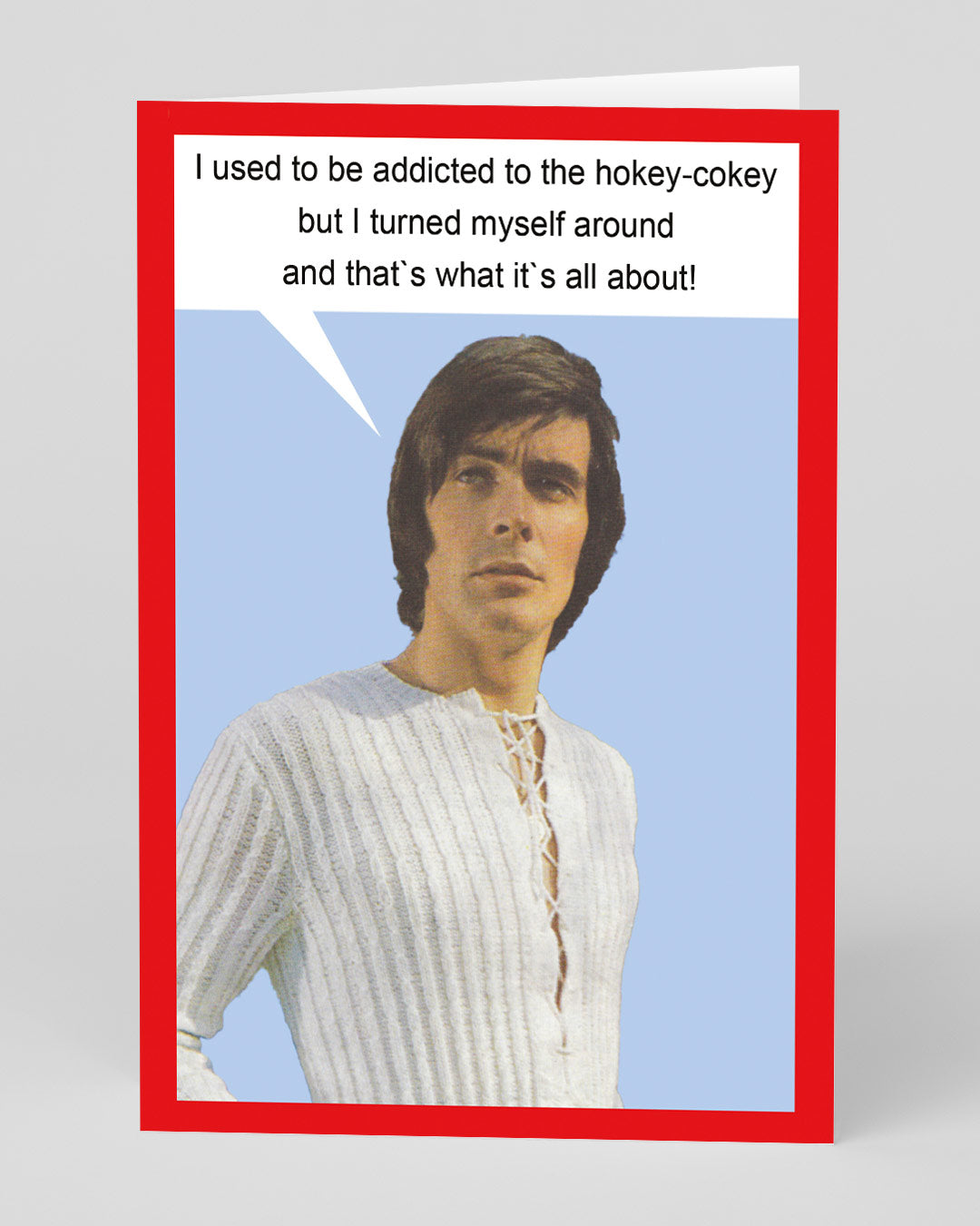 Personalised Hokey Cokey Greeting Card