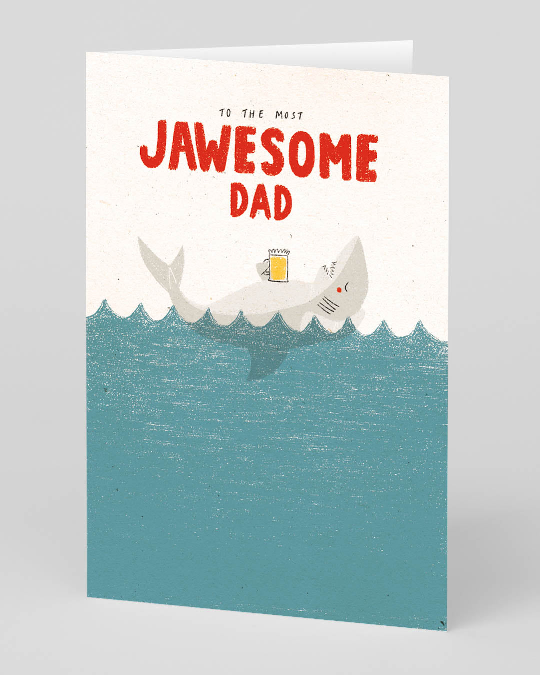 Birthday Card for Dad Jawsome Dad Greeting Card