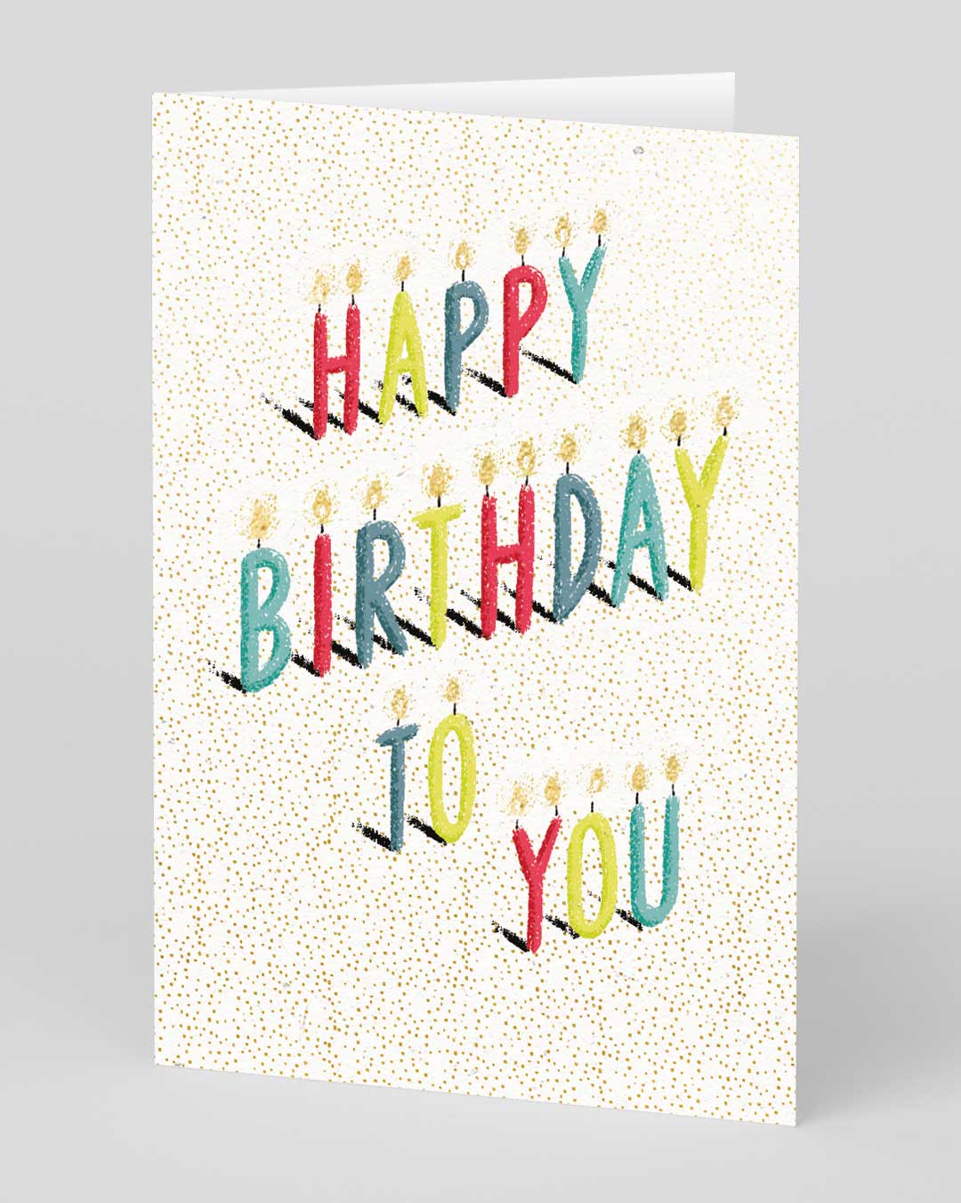 Birthday Card Birthday Candles Card