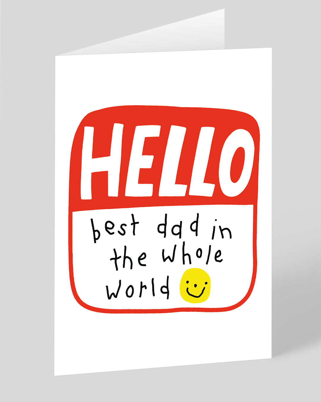 Father’s Day Cute Best Dad In The Whole World Father’s Day Card