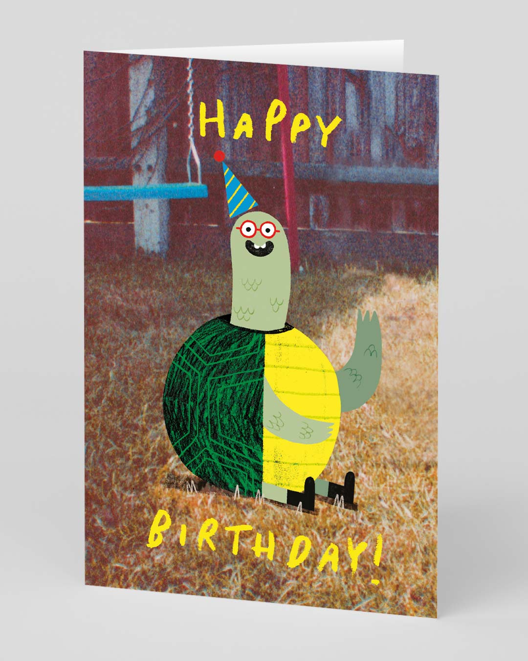 Funny Birthday Card Tortoise Happy Birthday Card