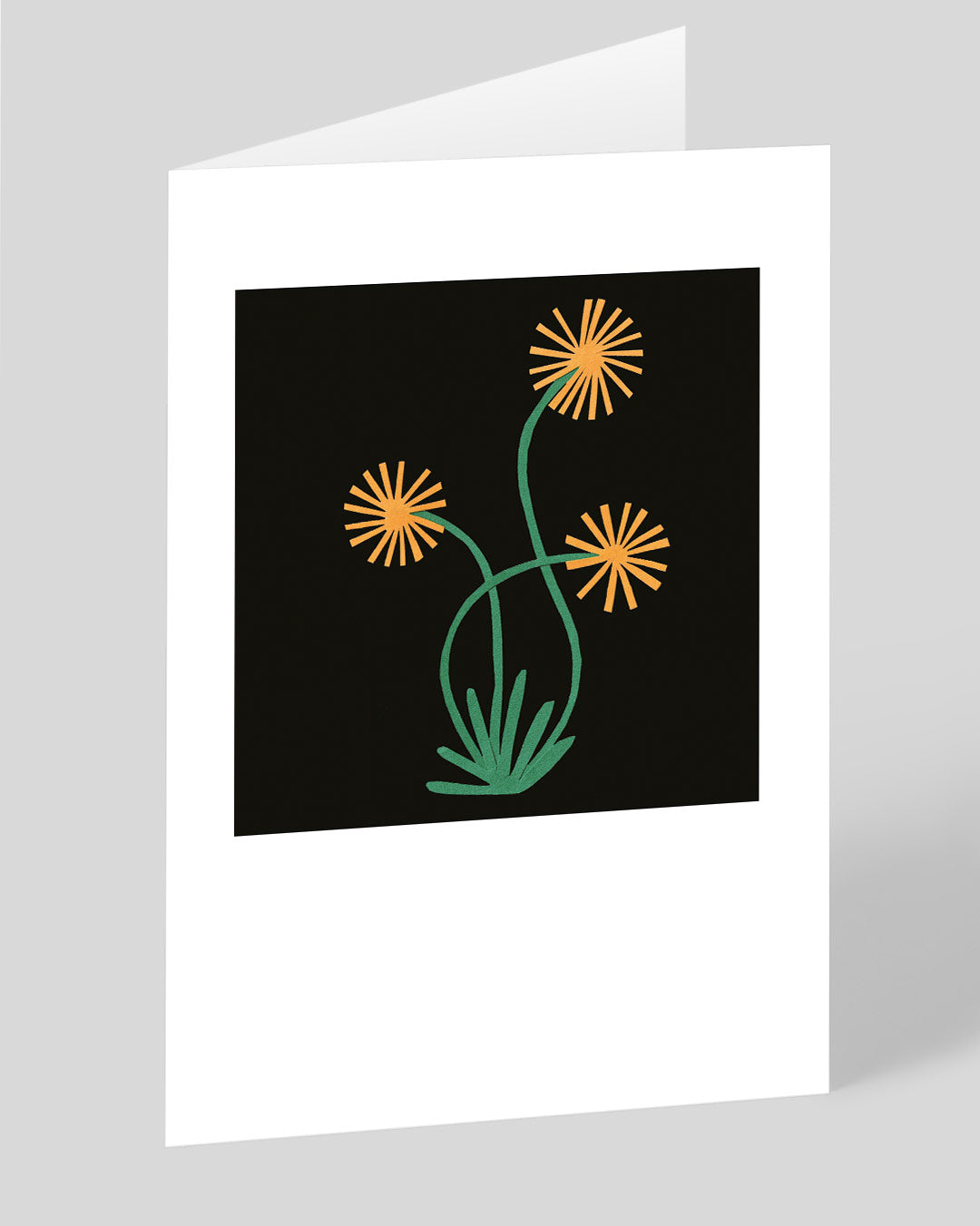 Birthday Card Dandelions Greeting Card