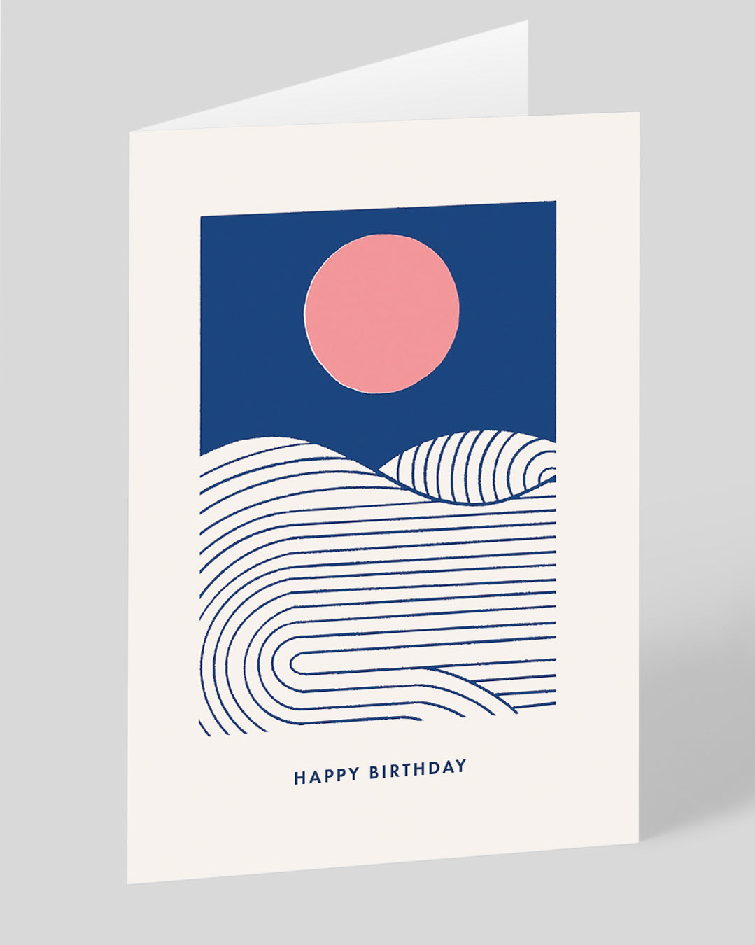 Birthday Card Sun and Sea Birthday Card