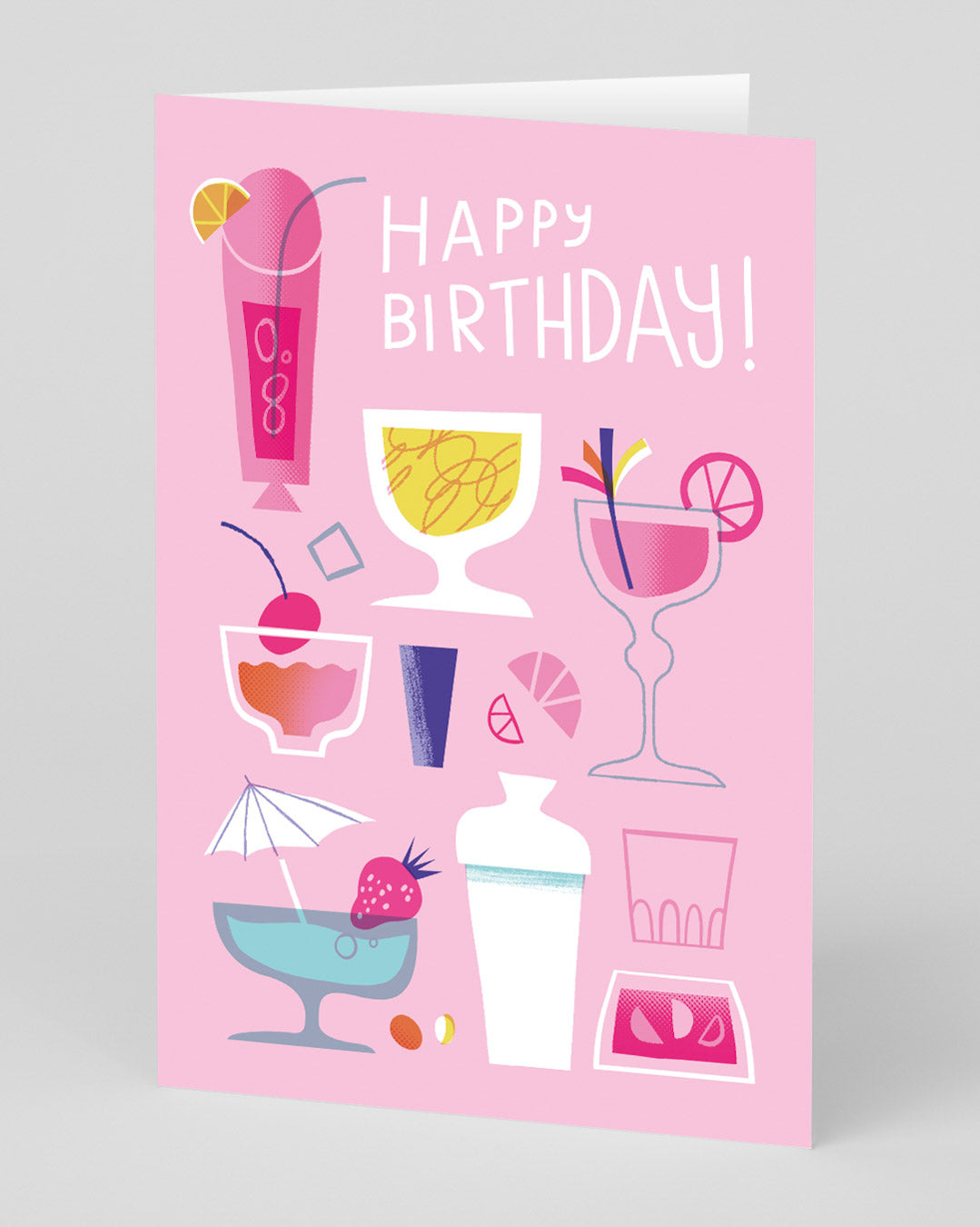 Birthday Card Cocktails Birthday Card
