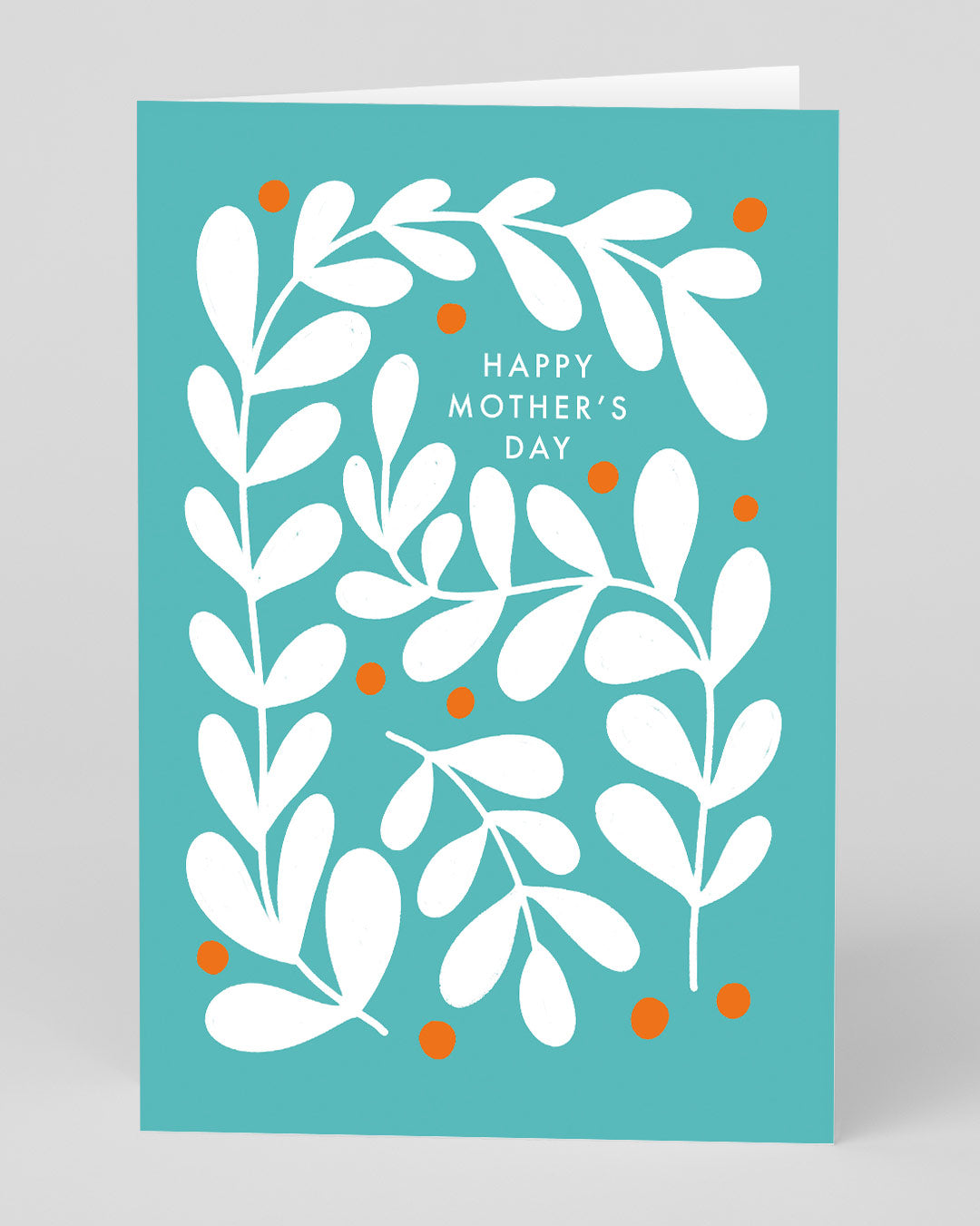 Personalised Leaves Happy Mother’s Day Card