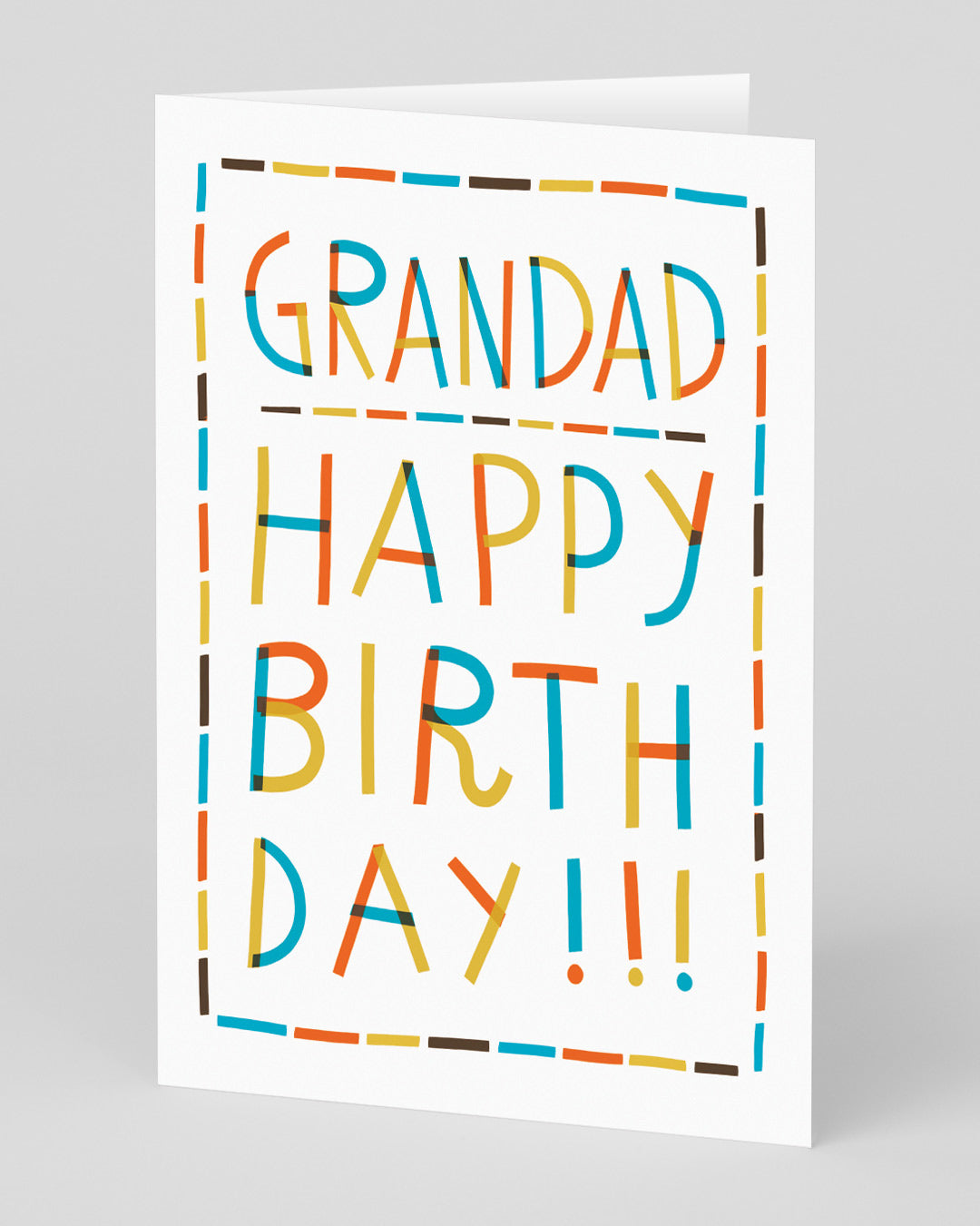 Birthday Card for Grandad Happy Birthday Grandad Card