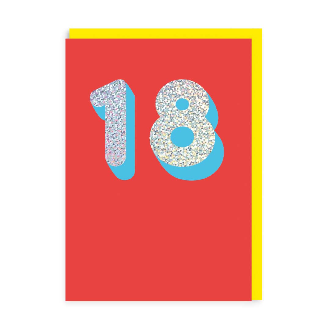 18th Birthday Card 18th Birthday Card