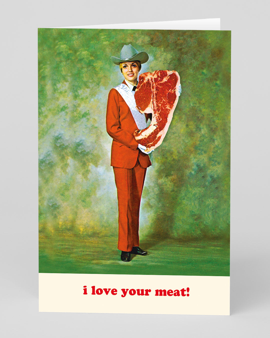 Valentine’s Day | Rude Valentines Card For Him or Her | Rude Birthday Card Love Your Meat Greeting Card | Ohh Deer Unique Valentine’s Card | Made In The UK, Eco-Friendly Materials, Plastic Free Packaging