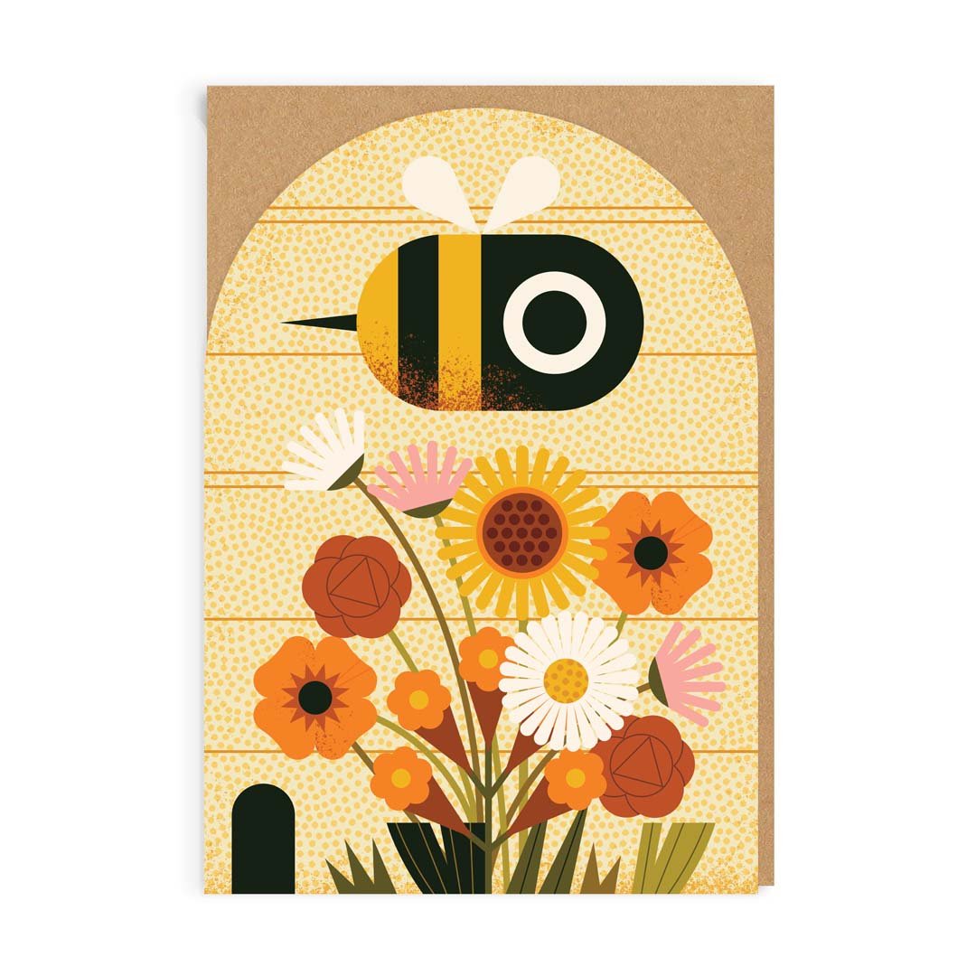 Birthday Card Birthday Bee Greeting Card