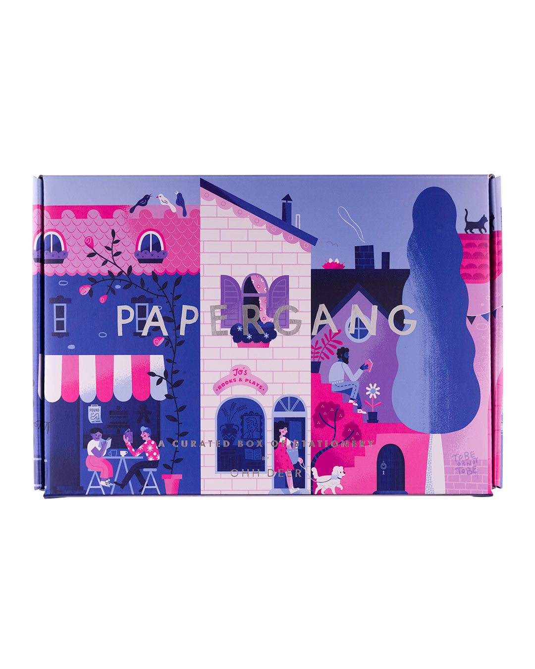 Papergang ’Book Street’ Stationery Box