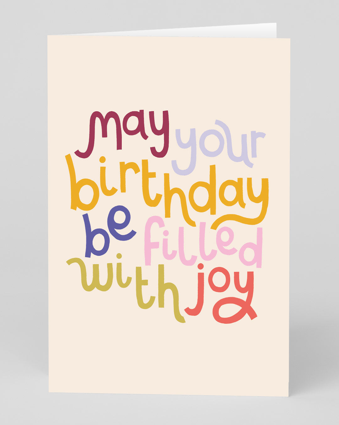 Birthday Card Be Filled With Joy Birthday Card