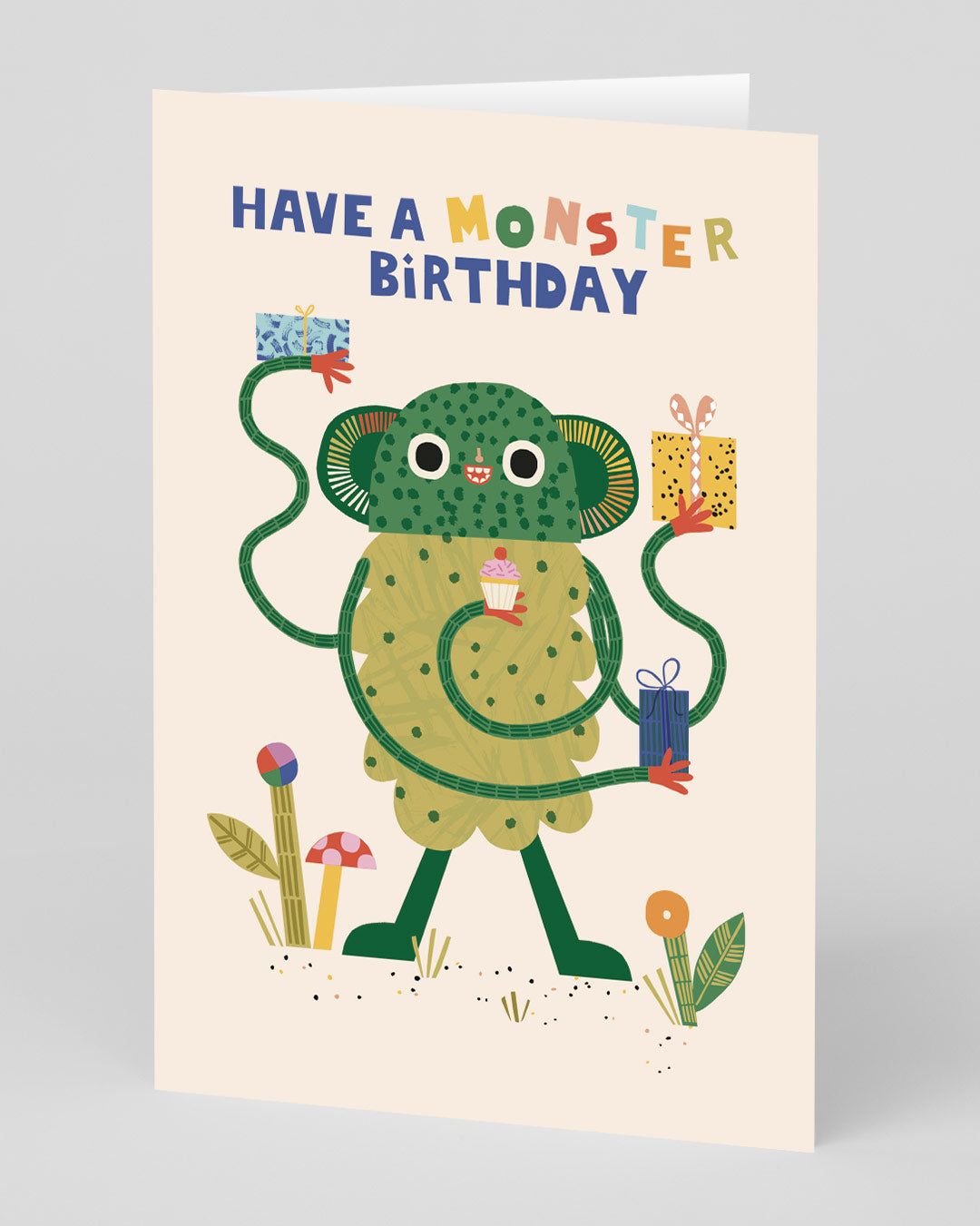 Birthday Card Fun Monster Birthday Card