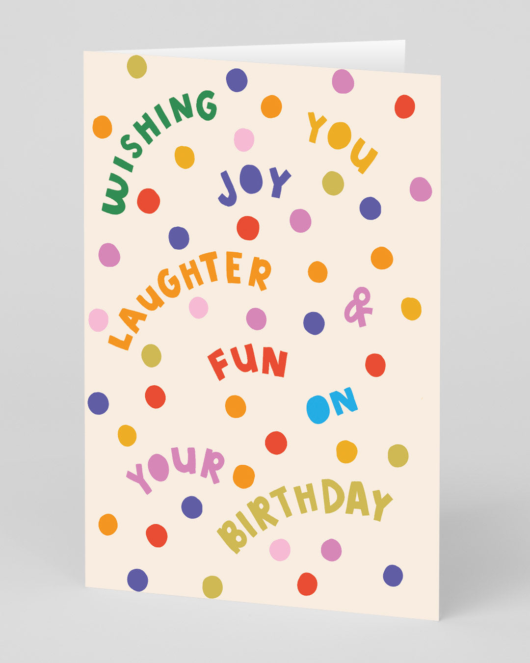 Birthday Card Joy Laughter Fun Birthday Card
