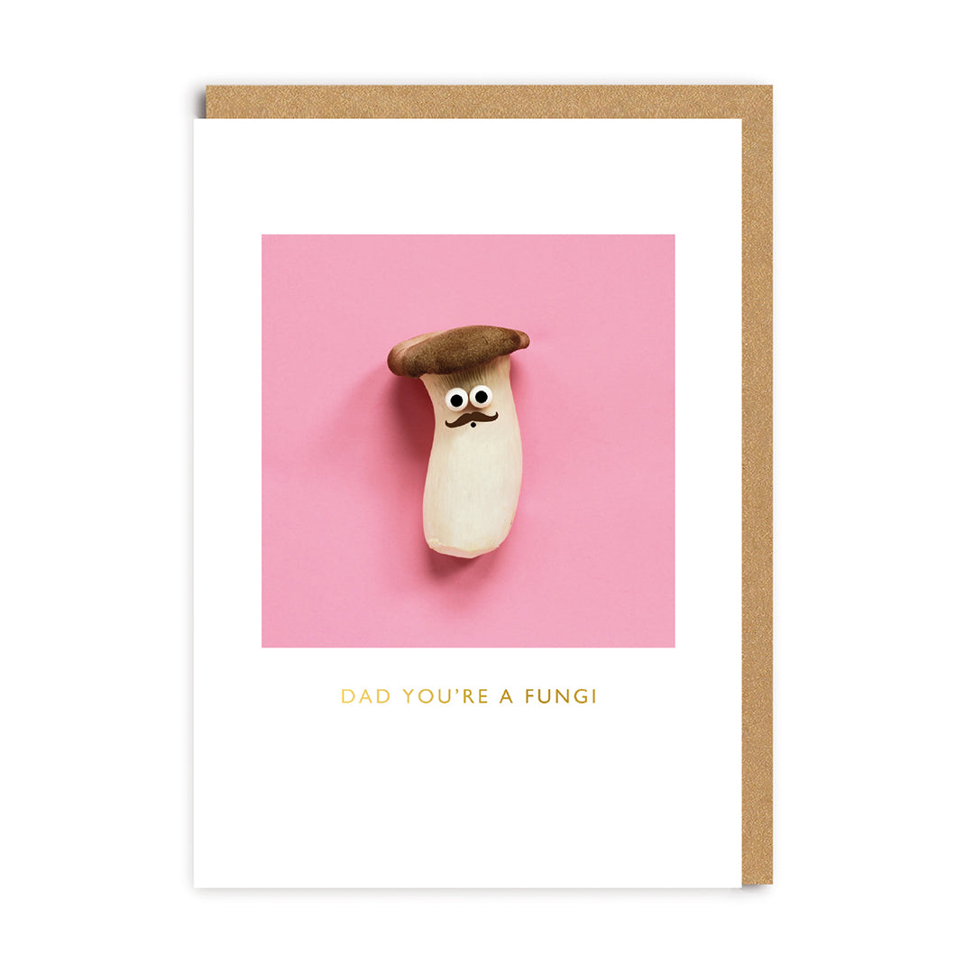 Father’s Day Cute Dad You’re A Fungi Greeting Card