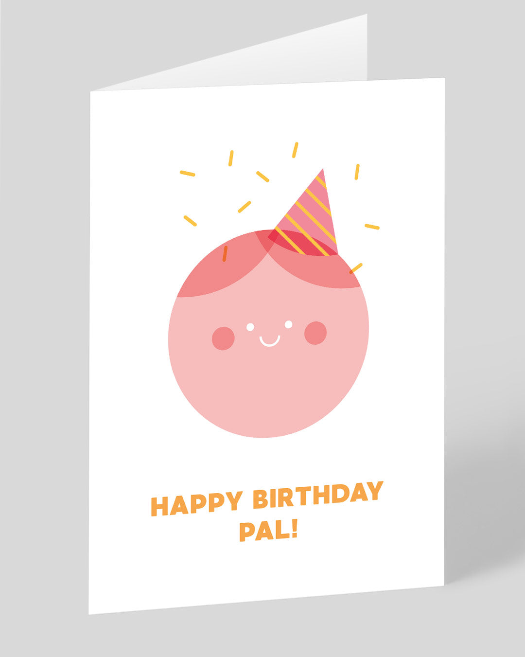 Funny Birthday Card Happy Birthday Pal Greeting Card