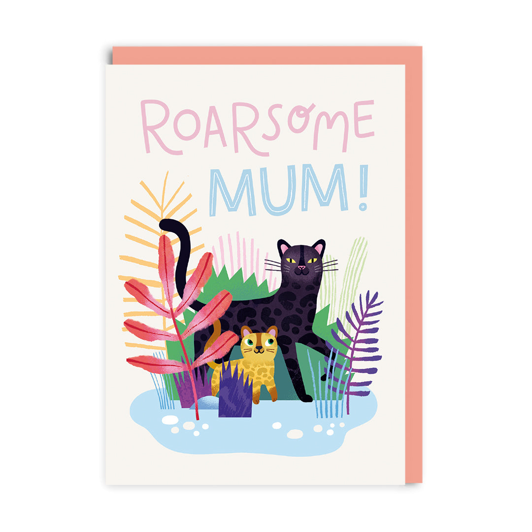 Birthday Card Roarsome Mum Greeting Card