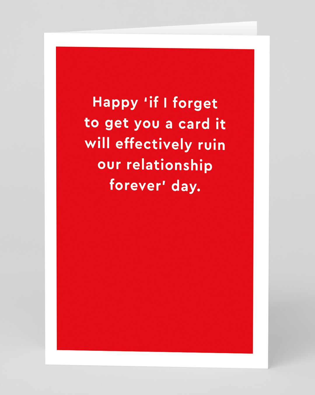 Valentine’s Day | Funny Valentines Card For Her or Him | Personalised Ruin Our Relationship Day Card | Ohh Deer Unique Valentine’s Card | Artwork by Technically Ron | Made In The UK, Eco-Friendly Materials, Plastic Free Packaging