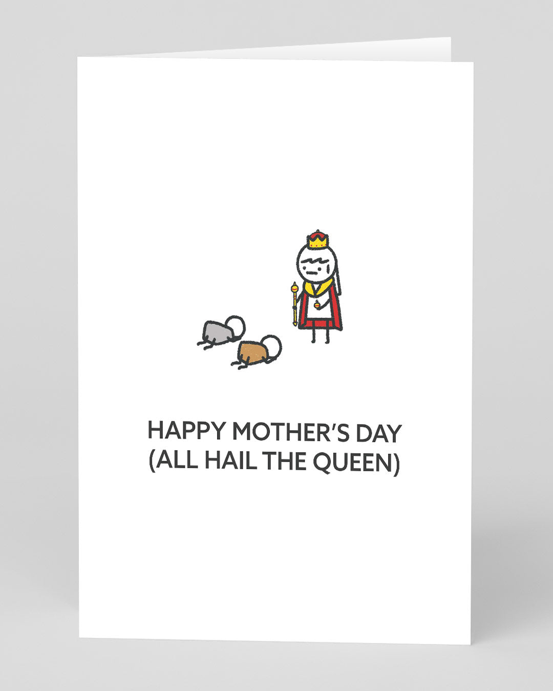 Personalised All Hail the Queen Mother’s Day Card