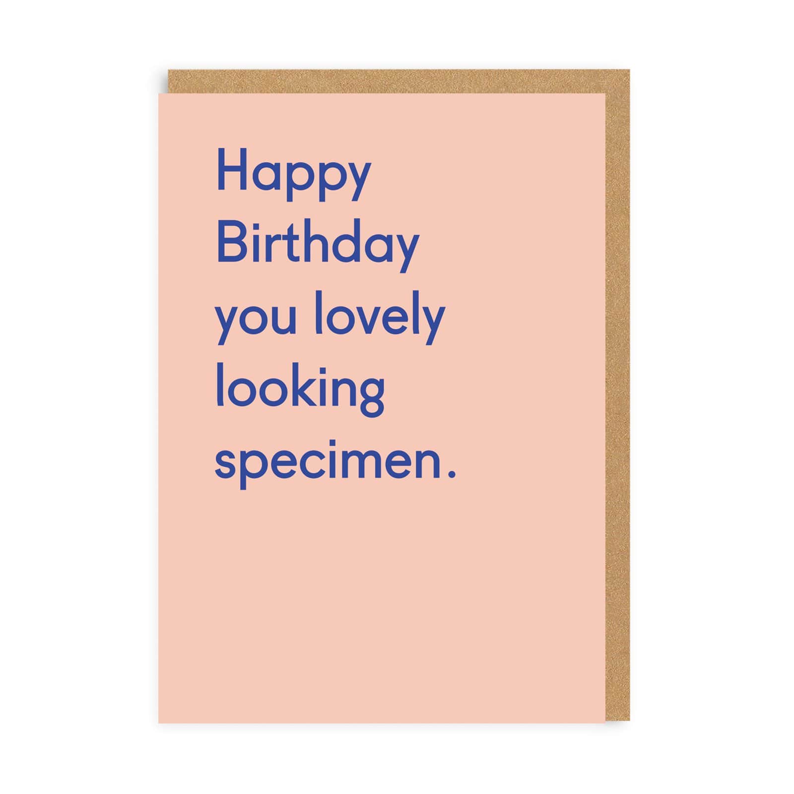 Funny Birthday Card Lovely Looking Specimen Birthday Card