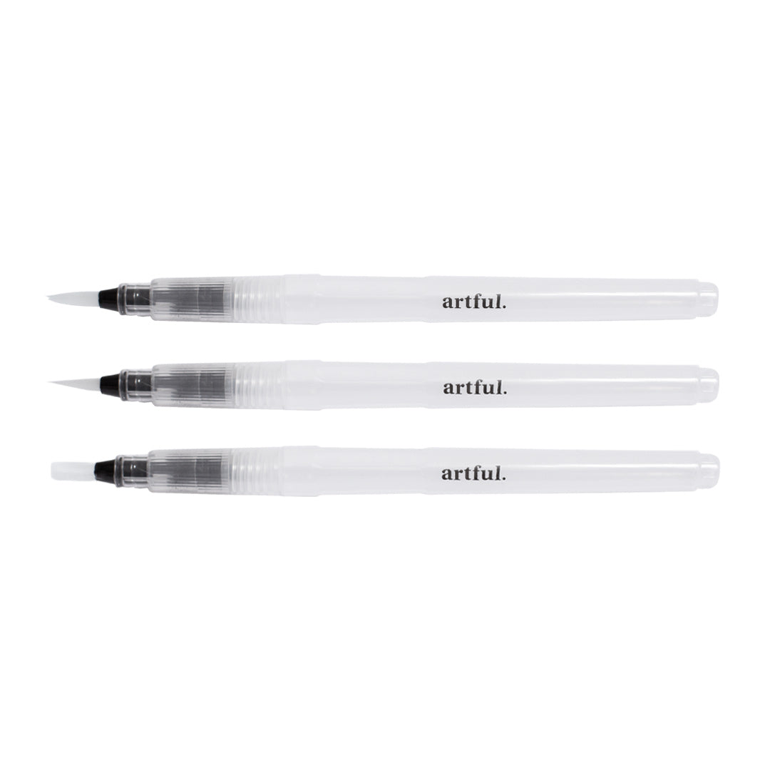 Artful Brush Pens - Set of 3