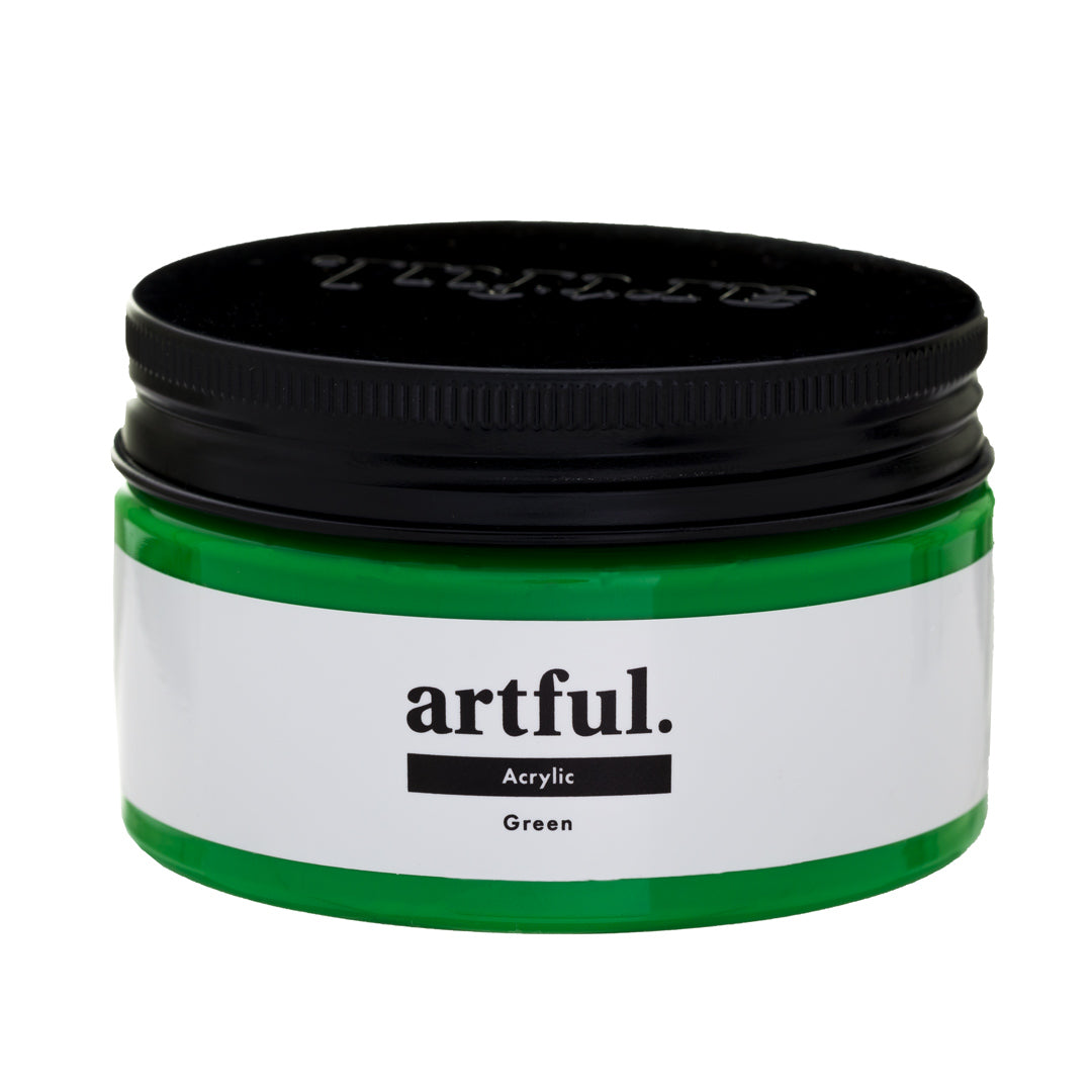 Artful Acrylic Paint 100ml - Singles, Green