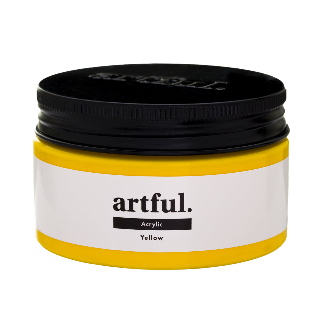 Artful Acrylic Paint 100ml - Singles, Yellow