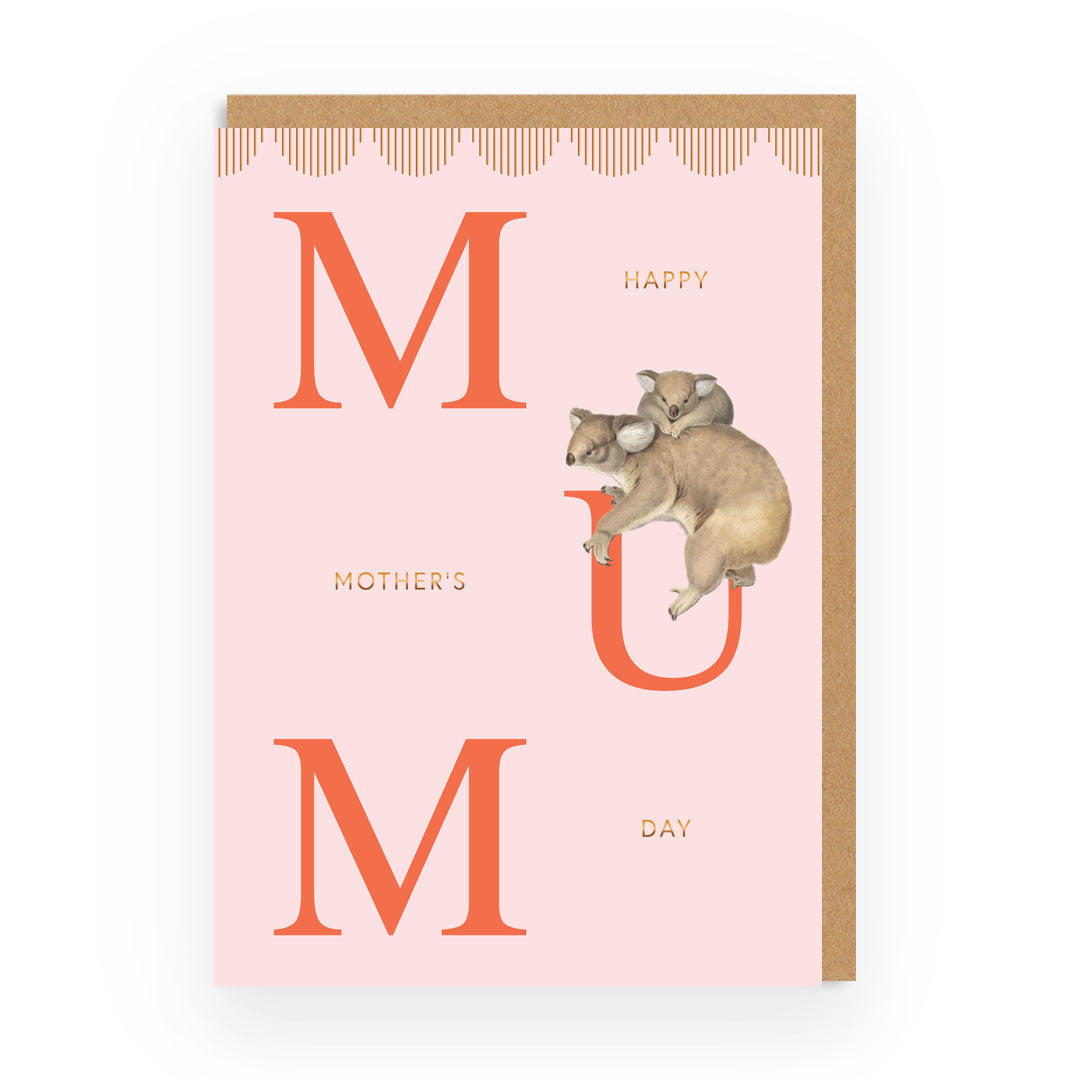 Happy Mother’s Day Koala Greeting Card