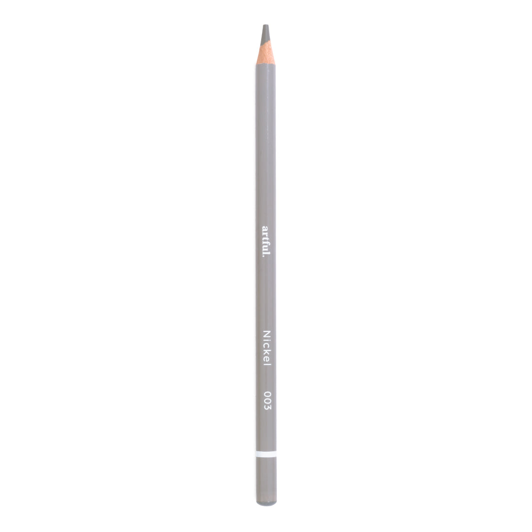 Artful  Colouring Pencil - Singles, 003 Nickel Colouring Pencil
