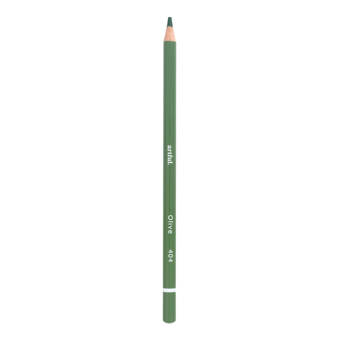 Artful Colouring Pencil - Singles, 404 Olive Colouring Pencil